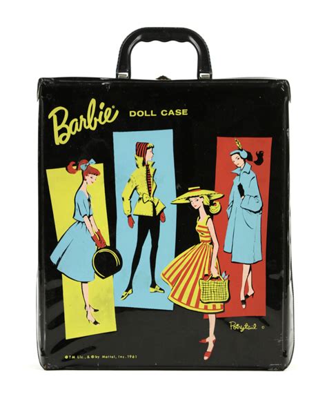 Vintage <strong>1961 Barbie</strong> Ponytail <strong>Doll Case</strong> Trunk Mattel Storage Misc. . 1961 barbie doll case